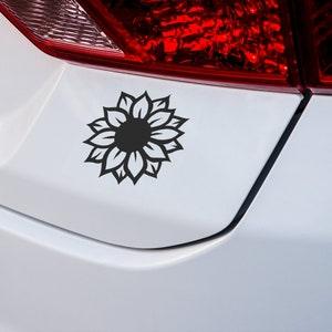 SunFlower Decal | Handmade Permanent Vinyl Decal |Laptop Sticker | Car Boat Vehicle Decal |