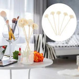 5 Pcs Carnation Aromatherapy Flower Scent Diffuser Spa Accessories