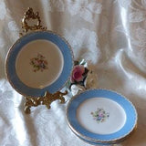 Tea party china - Noritake - hand painted - 6" plates - set of four dessert plates - scroll down for details/shipping