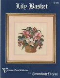 Serendipity Designs Counted Cross Stitch Lily Basket Pattern NOS