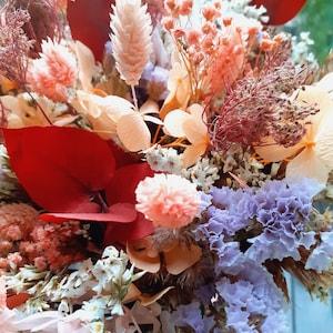 bouquet dried flowers Jeannette pastel parties wedding gift
