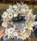 35CM Wreath Preserved And Dried Australia Wild Flowers