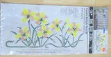 DAY LILY BORDER D 409 StencilEASE GARDEN STENCIL LESLIE POWERS 1998 NIP