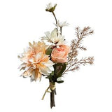 Artificial Flower Arrangement - Dahlia and Dried Rose Bouquet