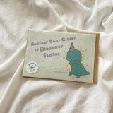 Birthday Card on Plantable Seed Paper w Personal Message, Wild Flower Seed Card, Eco-Friendly Cards, Another Year Closer to Dinosaur Status
