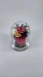 Natural Expressions Floral Keepsake A Real Freeze Dried Rose And Butterfly...