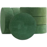 6 Packs Round Floral Foam Blocks,6.5In Dry Floral Foam for Artificial FloweH2