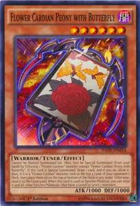Flower Cardian Peony with Butterfly - INOV-EN014 - Common - 1st Edition x1 - Lig