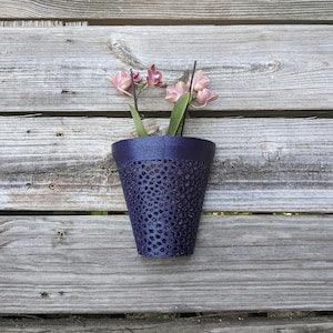 Succulent and Orchid Pot with Holes - Hanging Air Pot for Orchid and Succulents - Air Pot Planter 3" to 8" tall - Wall Hanging Plant Holder