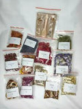 HoneySky Dried Flowers: 12 Bags Kit Crafts Soap-Making Candles Lotion Potpourri