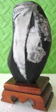 NEW LISTINGBONSAI SUISEKI CHRYSANTHEMUM STONE -UNIQUE BIG PEONY BLOSSOM