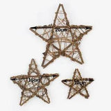 10cm 20cm Dried Star frame Artificial flowers Christmas decoration For Home...
