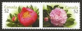 Canada 2008 Peonies Flowers Die cut Set #2262ai VF-NH CV $2.00