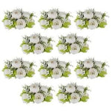 Peony Flower Balls for Centerpieces - 10 Pcs Artificial Wedding Flowers for