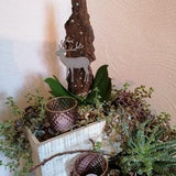 Orchids & plants decoration/deer skewer