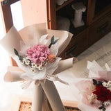 Mother??s Day - Mini Preserved Flower Bouquet (Carnation)