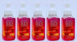 5 Bath & Body Works SUNSET BEACH COCONUT BLOSSOM LILY VANILLA Gentle Hand Soap