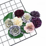 100PCS Artificial Flowers Silk Peony Christmas Garland Wedding Wall Home...