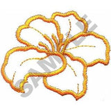 Orchid Bloom - Machine Embroidery Design