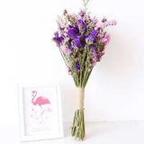 Baosity Dried Flowers Bouquet Dried Plants Flower Ornaments for Wedding Home