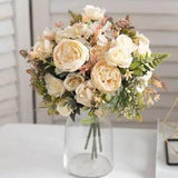 Artificial Hydrangea Peony Flower Arrangement For Wedding Table Home Hotel Decor