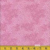 Leaves Orchid Smoke Pink Tone on Tone 108??? Wide Quality Cotton Flannel by Mook Fabrics