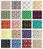 Ambesonne Floral Leaves Fabric by the Yard Decorative Upholstery Home Accents