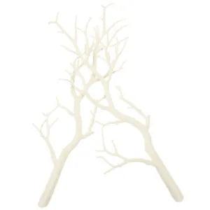 2 Pcs Christmas Branches Stems Dried Floral Bouquet Dry Faux Plants Decorations
