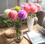 3 Wedding Home Party Artificial Fake Allium Flower long Vase Decor Decoration