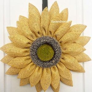 Sunflower Wreath