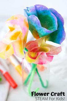 How To Make Coffee Filter Flowers Flower Delivery