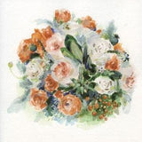Original Bouquet Painting, Watercolour, Floral, Peony, Roses, Bouquet, Wedding, Wedding Bouquet, Watercolour, Flowers