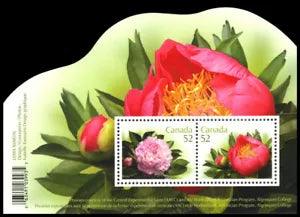 CANADA 2260 - Garden Peonies "Souvenir Sheet" (pa53085)