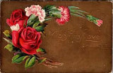 Postcard Brazil Indiana Roses Carnations To Show My Love Posted 1909