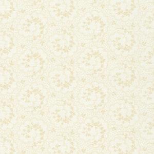Bouquet of Roses Vintage White Cotton Fabric by Robert Kaufman by the yard