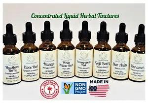 Apothecary Herb Tinctures - CHOOSE FROM 60+ Liquid Extract Herbal Supplements