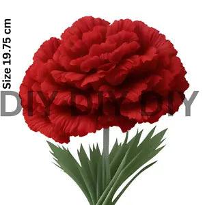 Carnation PATCH Iron on heat transfer any garment DTF patches