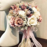 Wedding Bouquet, Bridal Bouquet, Bride Bouquet, Bride Flower, Wedding Flowers, Bridesmaid Bouquets, Dried Bridal Bouquet, Artificial Flowers