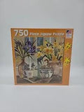 New Sealed 750 Piece Jigsaw Puzzle Daffodils Lily Great American Puzzle Factory