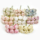 30 Pcs / 2cm / Mini Artificial Flower Buds Rose Wedding Bouquet Wreath Corsage DIY SF006