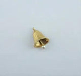 14K Yellow Gold Calla Lily Pendant with Pearl