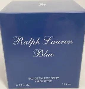 Ralph Lauren Blue 4.2 oz ~ 125 ml Eau De Toilette Spray Women NIB Sealed Mint