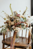 Boho Wedding Flower Bouquet in Blush Tones Flower Delivery
