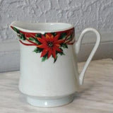 Sunflower Poinsetta Creamer