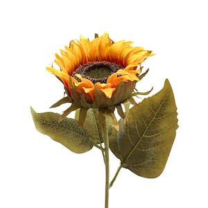 30 inch Tall Set of 2 Beautiful Artificial Sunflower Stems Home Decoration Floral Arrangements