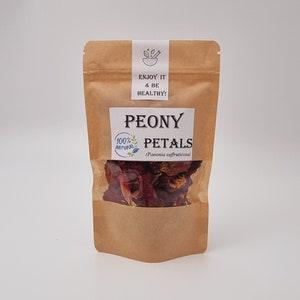 Peony Petals | Dried | Edible Peony Petals |  Peonia Suffruticosa | DIY Dried Peony Flowers