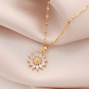 Oshun Sunflower Necklace