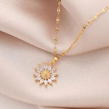 Oshun Sunflower Necklace