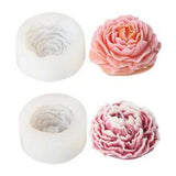 Peony Flower Candle Silicone Mold DIY Epoxy Resin Casting Craft Decor Handmade