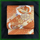 Japanese Kimono Obi Phoenix Peony Cherry Blossom Plum Fukuro Obi